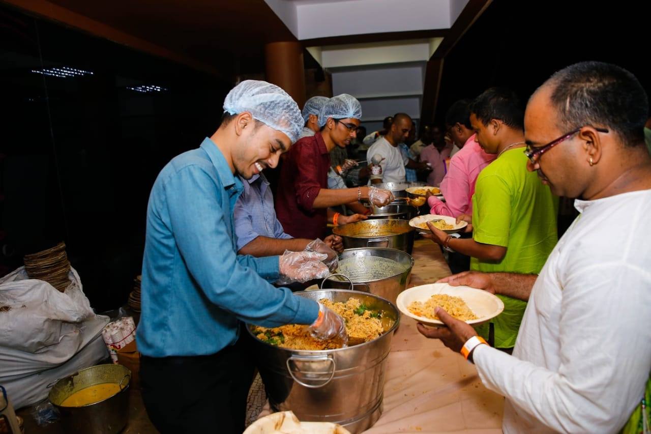 Prasadam Distribution